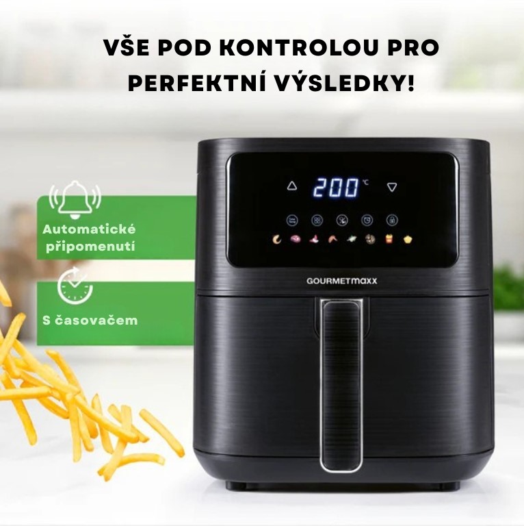 GourmetMaxx Horkovzdušná fritéza 16394 (1)